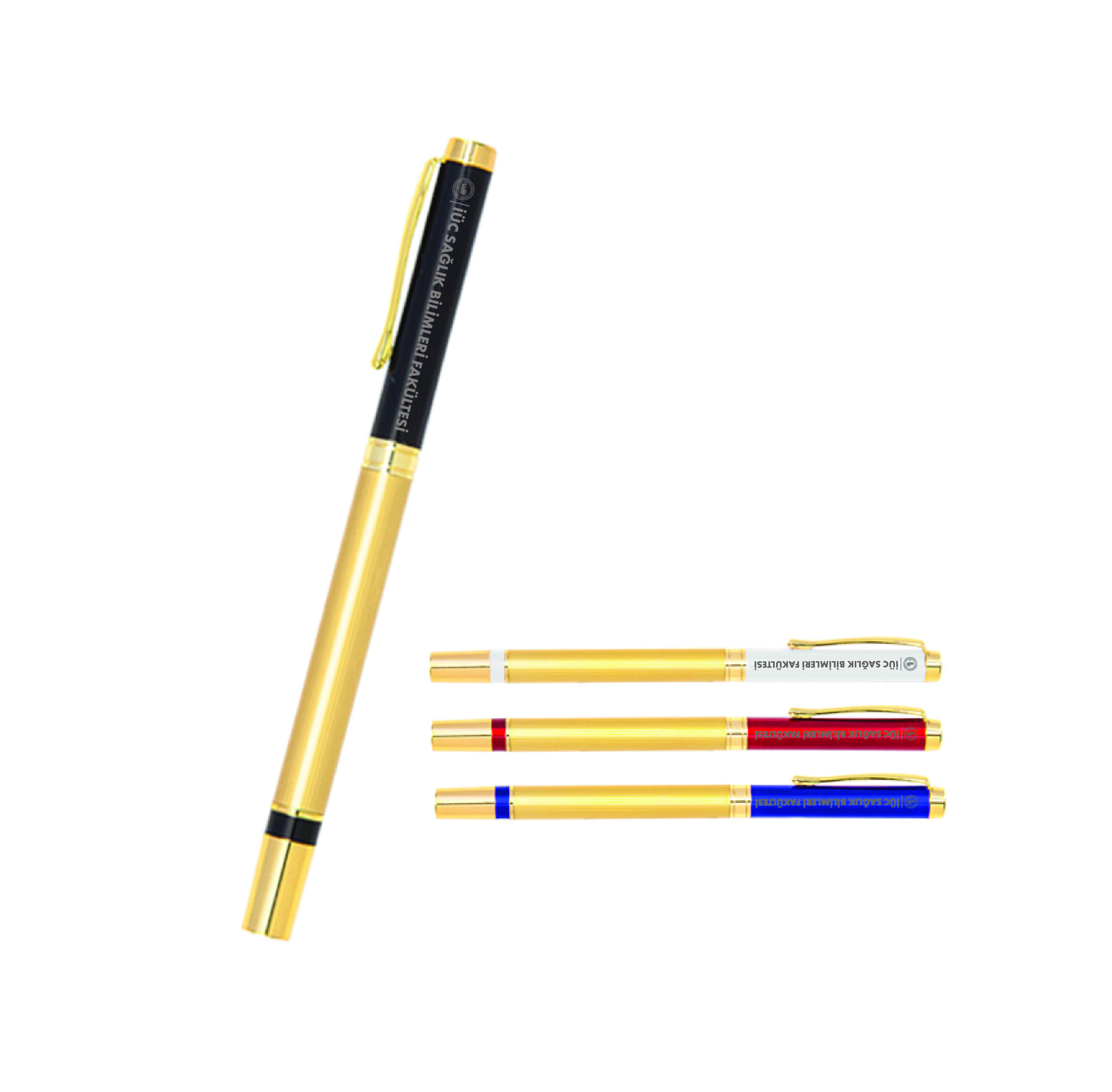 İÜC Saglik Bilimleri Fakültesi Metal Tükenmez Kalem Model 7